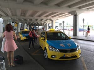 TAXI AM FLUGHAFEN BUDAPEST