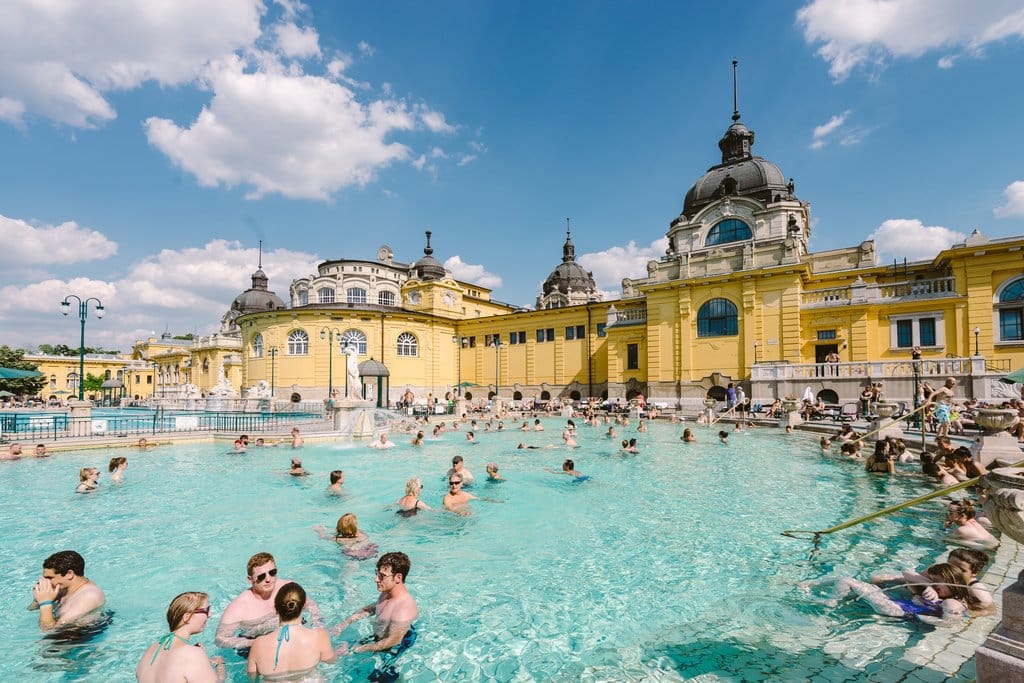 Széchenyi Thermalbad in Budapest