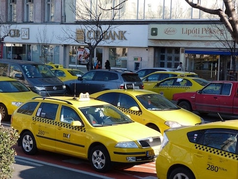 taxi in Budapest